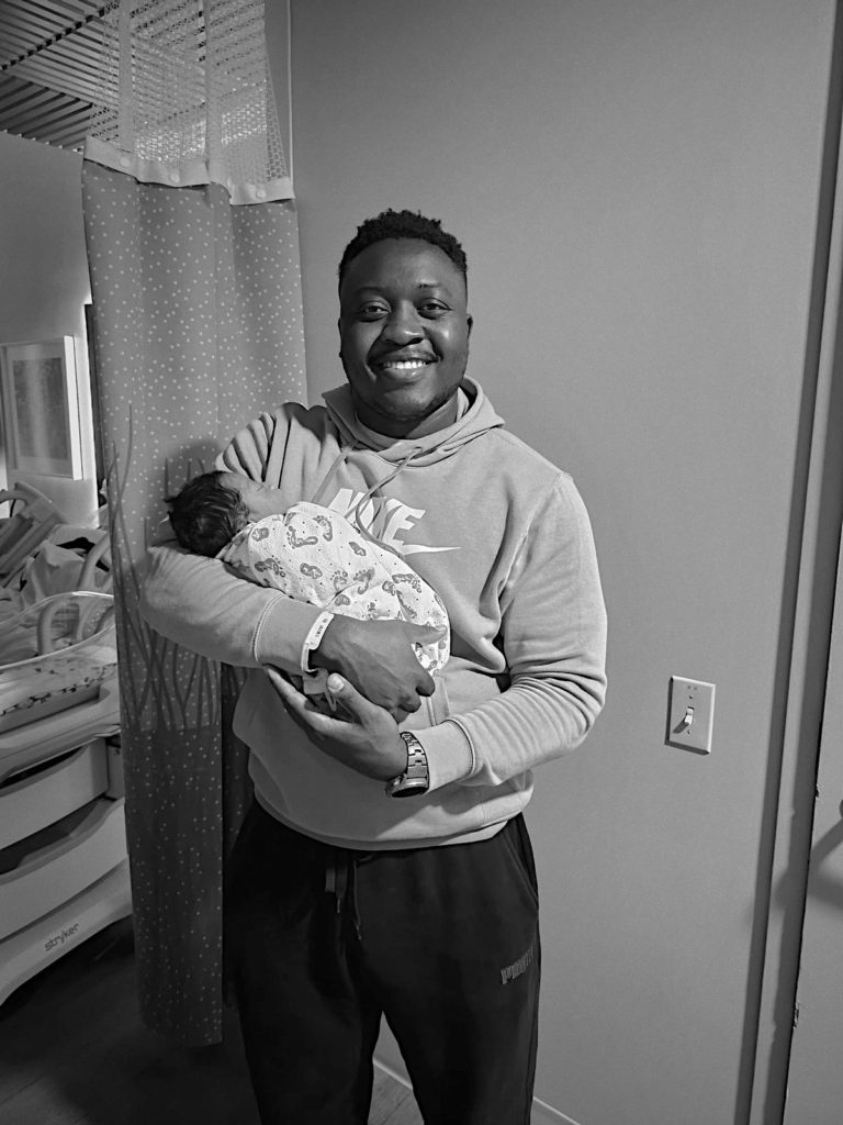 Junior and son Ethan