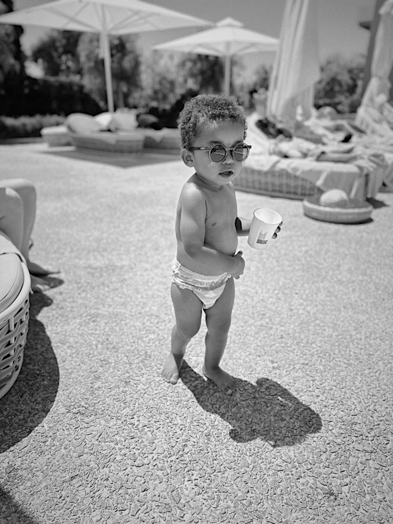 Resort holiday with a baby under two