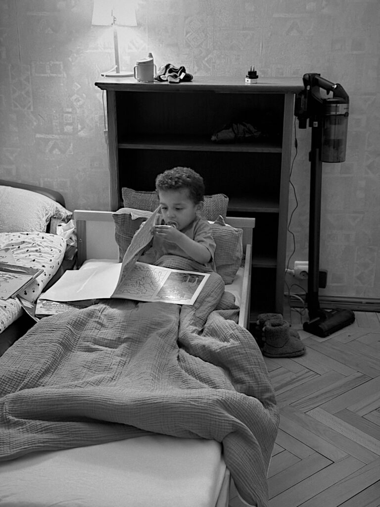 Reading in your bed – Riga