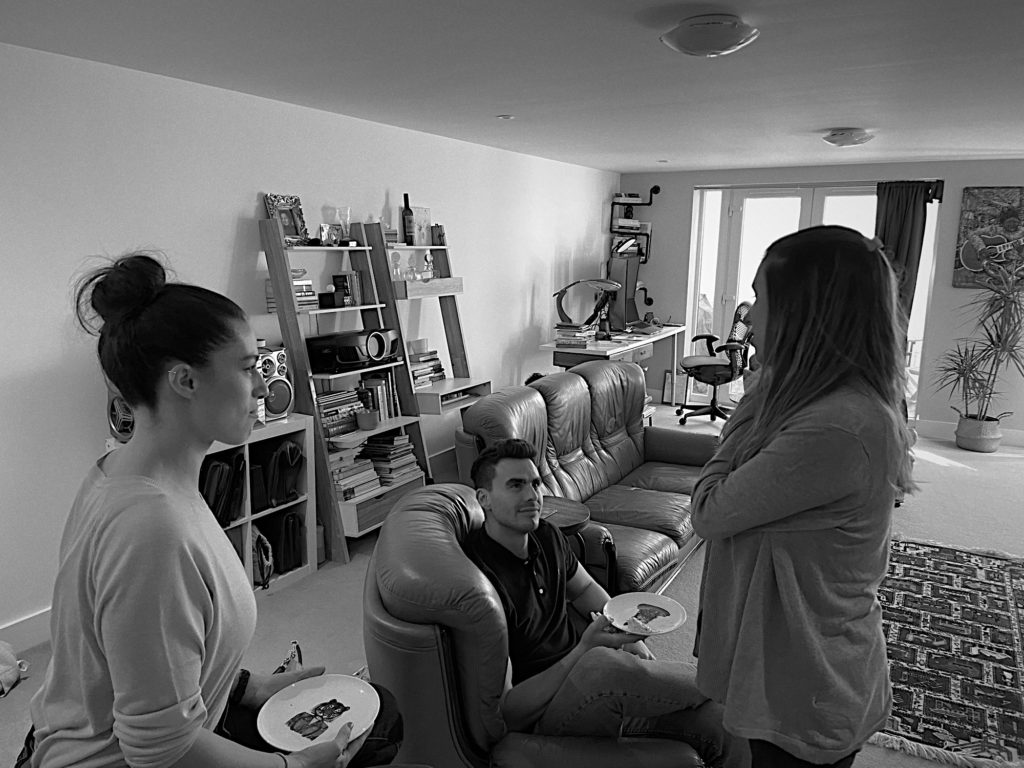 (L-R) Gianna, Rocco, Celia
