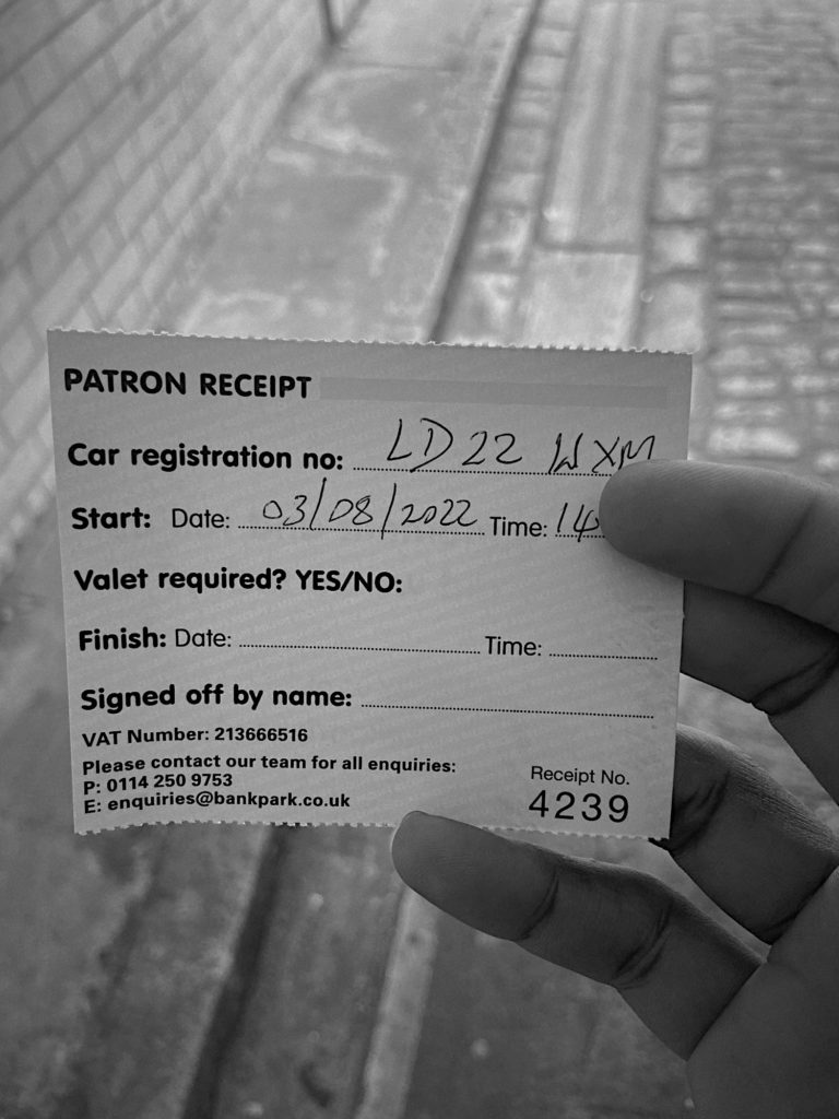 Parking ticket