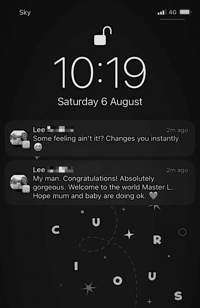 Lee says hello