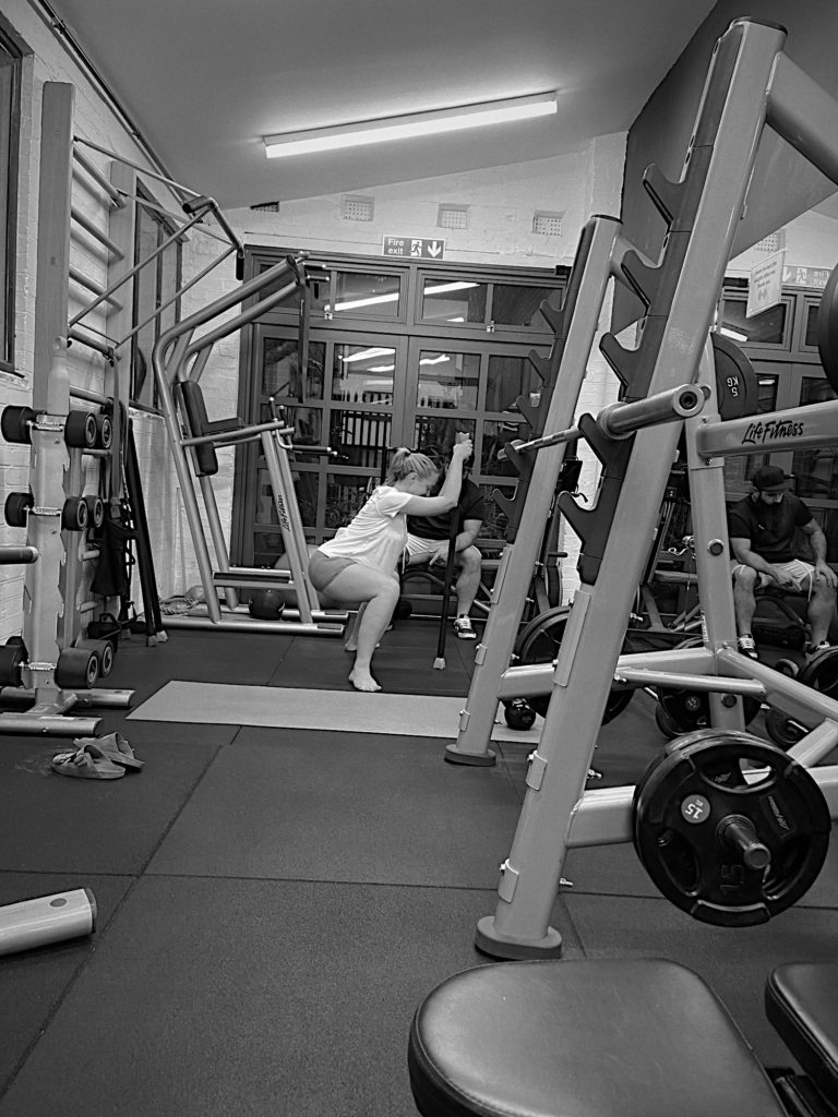 Working out 9 months pregnant