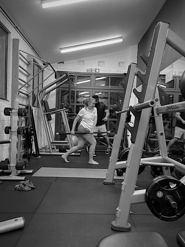 Working out 9 months pregnant