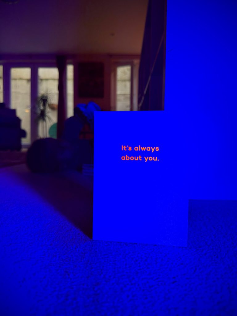 It's always about you