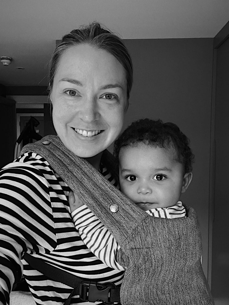 Mother and son