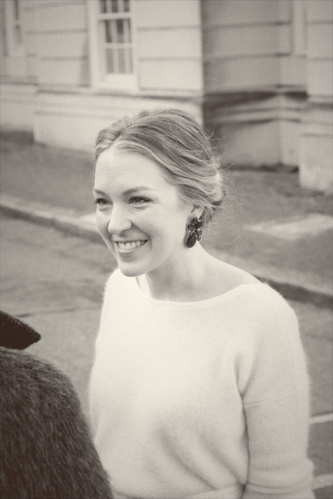 Liza on her wedding day