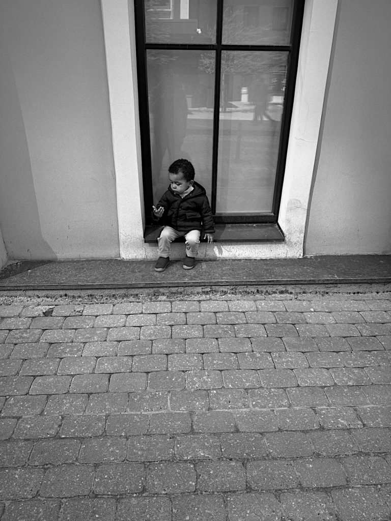 On the streets in Riga