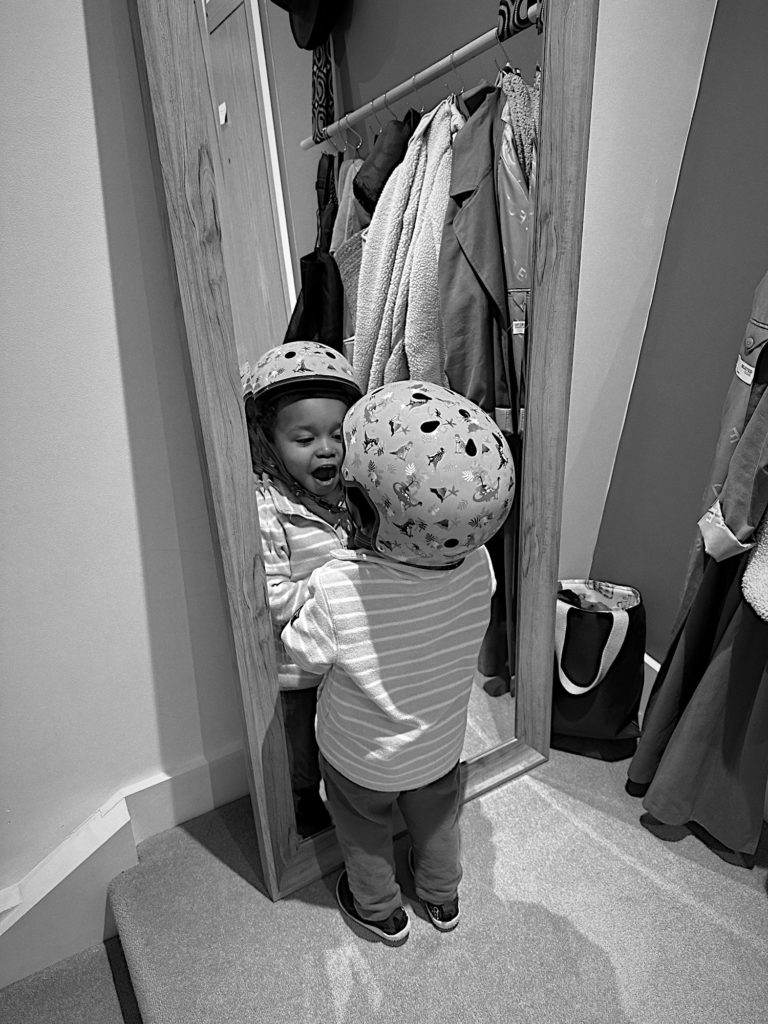 Man in the mirror