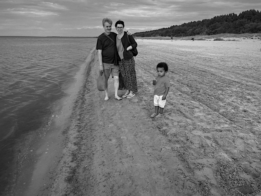 Food on the beach